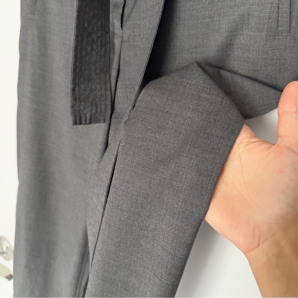 Wilfred tie front wool  pants gray size 6 - Picture 6 of 13